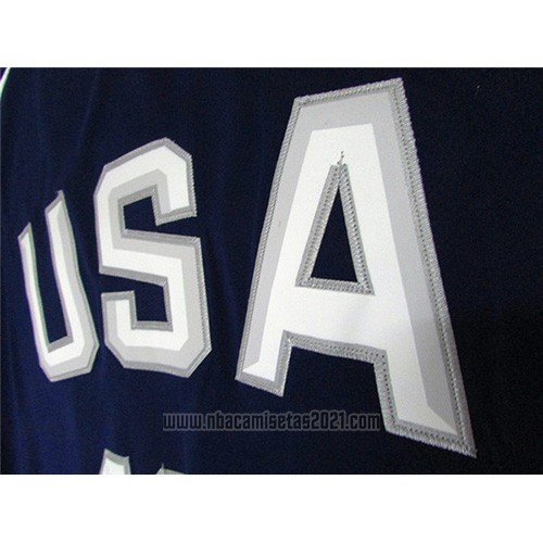 Camiseta USA 2016 Kyrie Irving #10 Azul